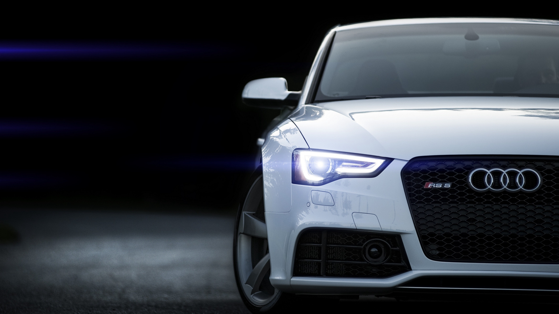 Обои audi, авто, Ауди А4, audi RS5, белые в разрешении 1920x1080