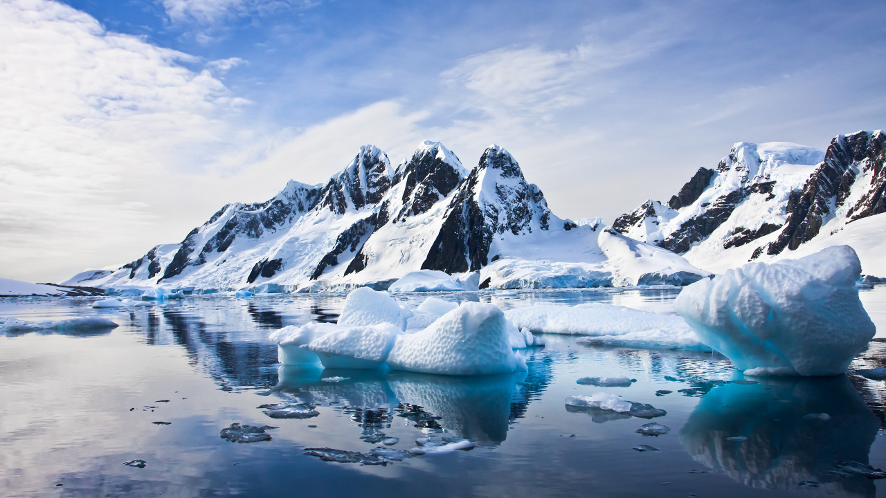 Обои финские горы, Vinicunca Радужная гора, гора, горный хребет, Антарктида в разрешении 1280x720