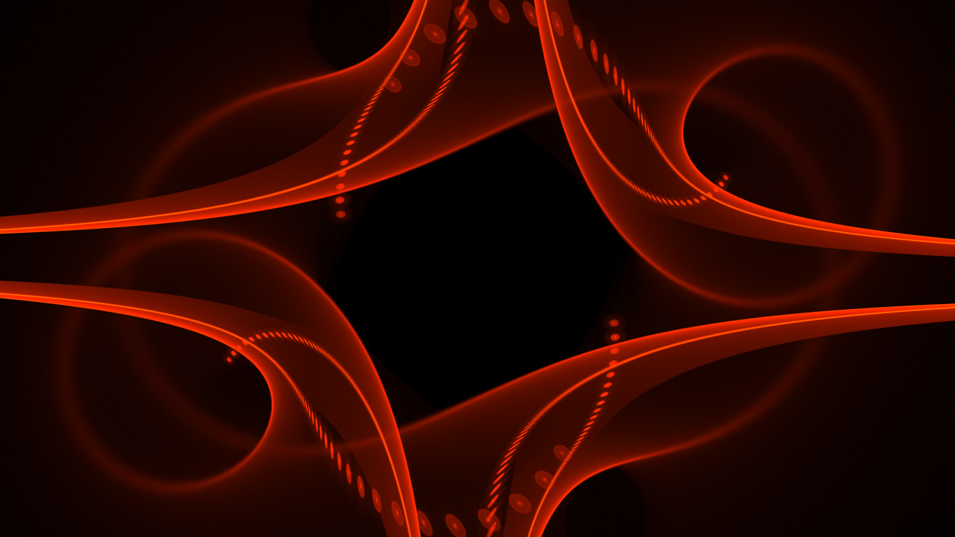 Обои свет, красный цвет, графика, фрактальное искусство, цвет в разрешении 1366x768