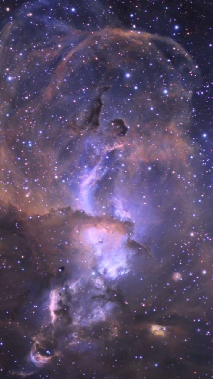 Обои космический телескоп Хаббл, Галактика, Глубокое Поле Хаббла, Астрономия, космическое пространство в разрешении 720x1280