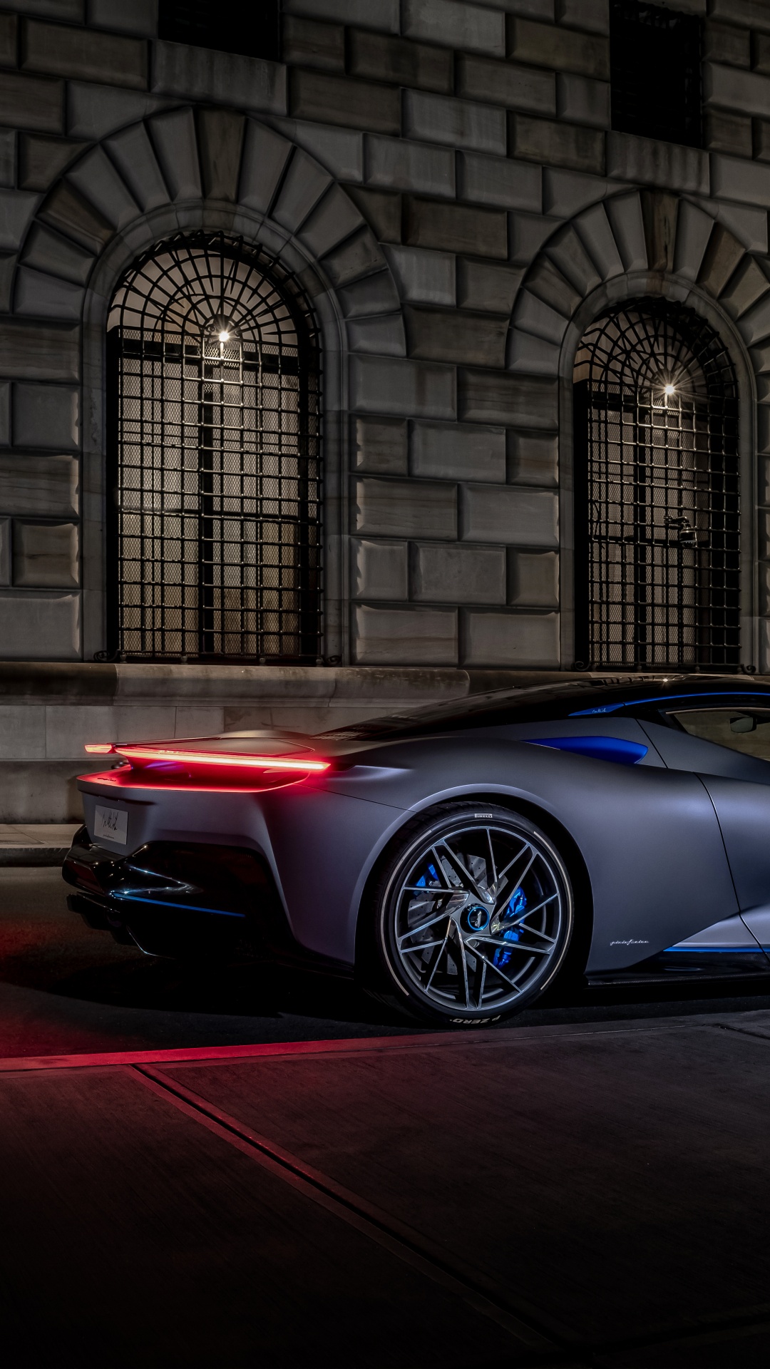 Обои электромобиль, кузов купе, 2019 Женевском Автосалоне, авто, Баттиста Пининфарина в разрешении 1080x1920