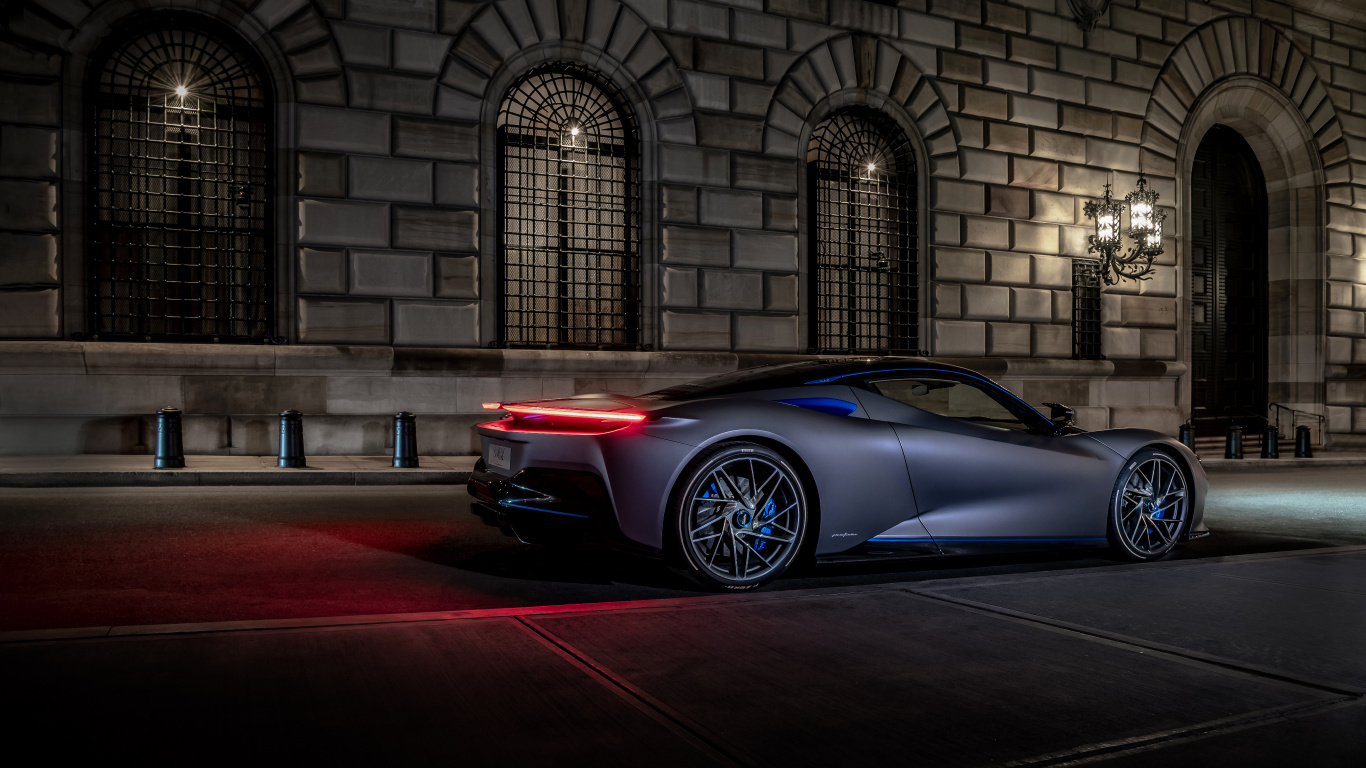 Обои электромобиль, кузов купе, 2019 Женевском Автосалоне, авто, Баттиста Пининфарина в разрешении 1366x768