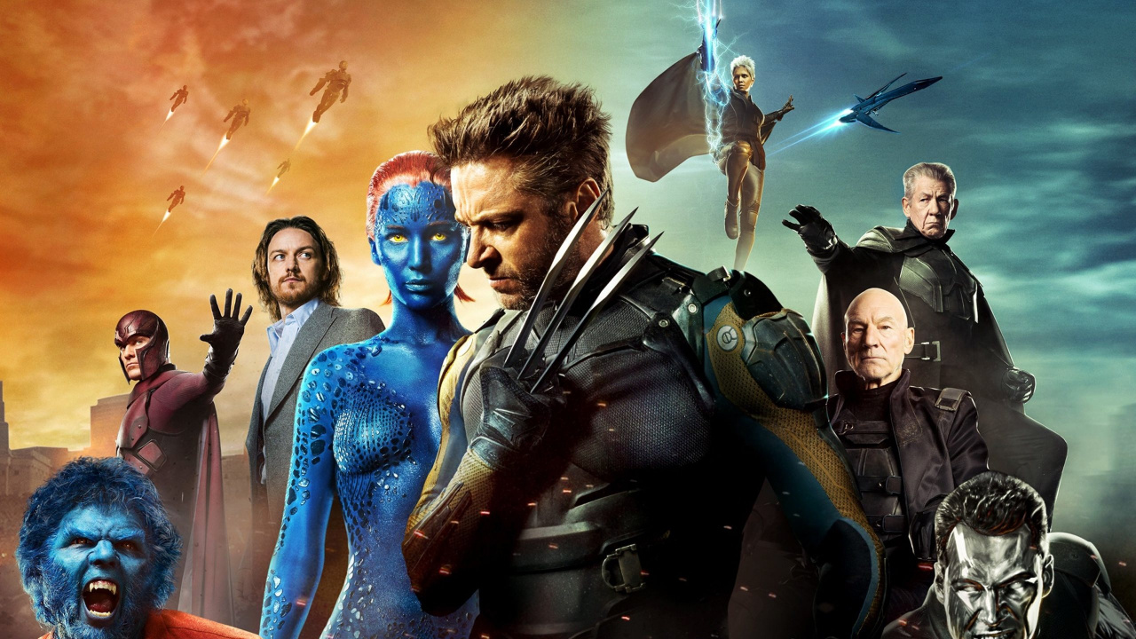 Обои Брайан Сингер, Люди Икс Дни Минувшего Будущего, Люди Икс Первый Класс, Росомаха, супергерой в разрешении 1280x720