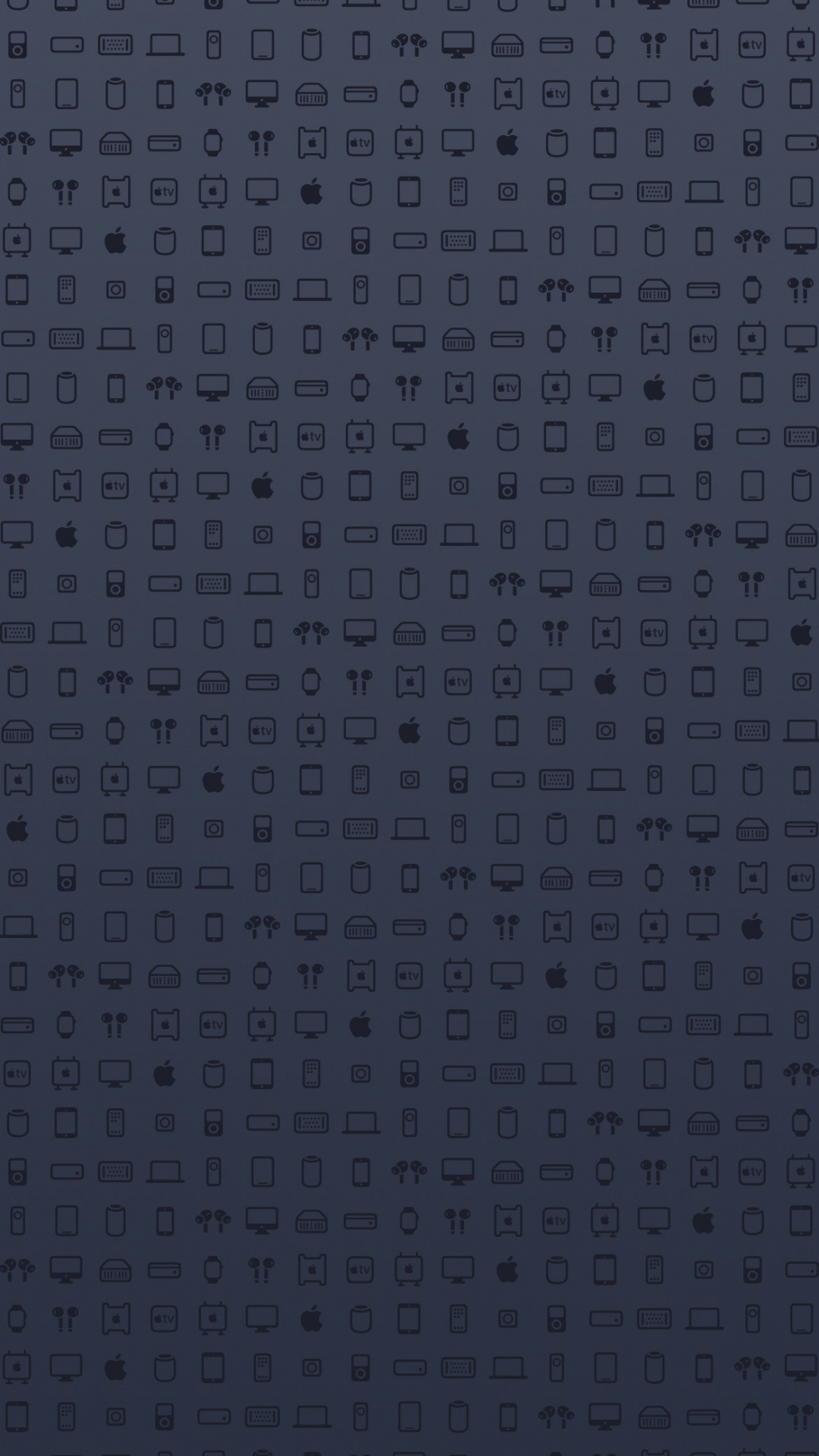 Обои узор, яблоко, ios, пурпур, электрик в разрешении 1080x1920