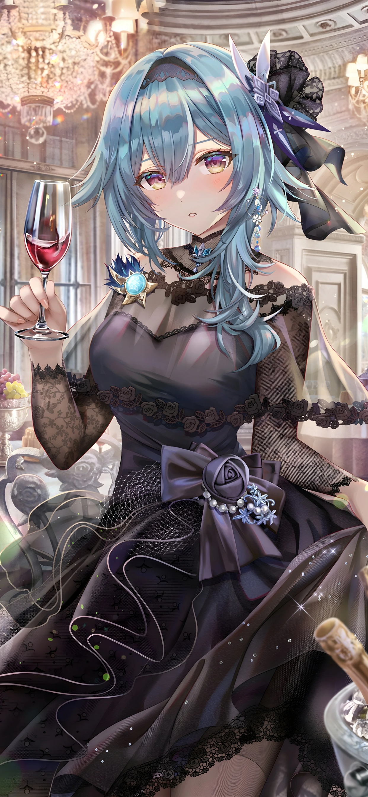 Обои аниме, соглашение EULA, волосы, голова, прическа в разрешении 1242x2688