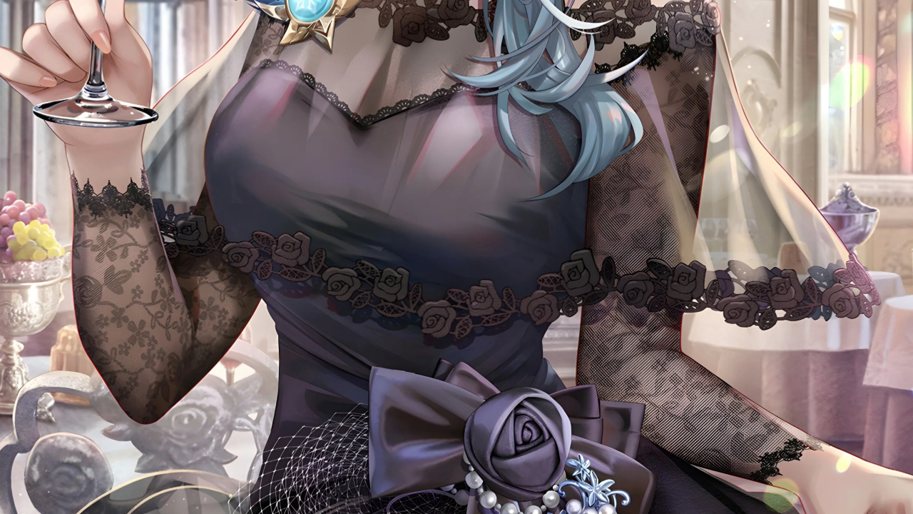 Обои аниме, соглашение EULA, волосы, голова, прическа в разрешении 1280x720