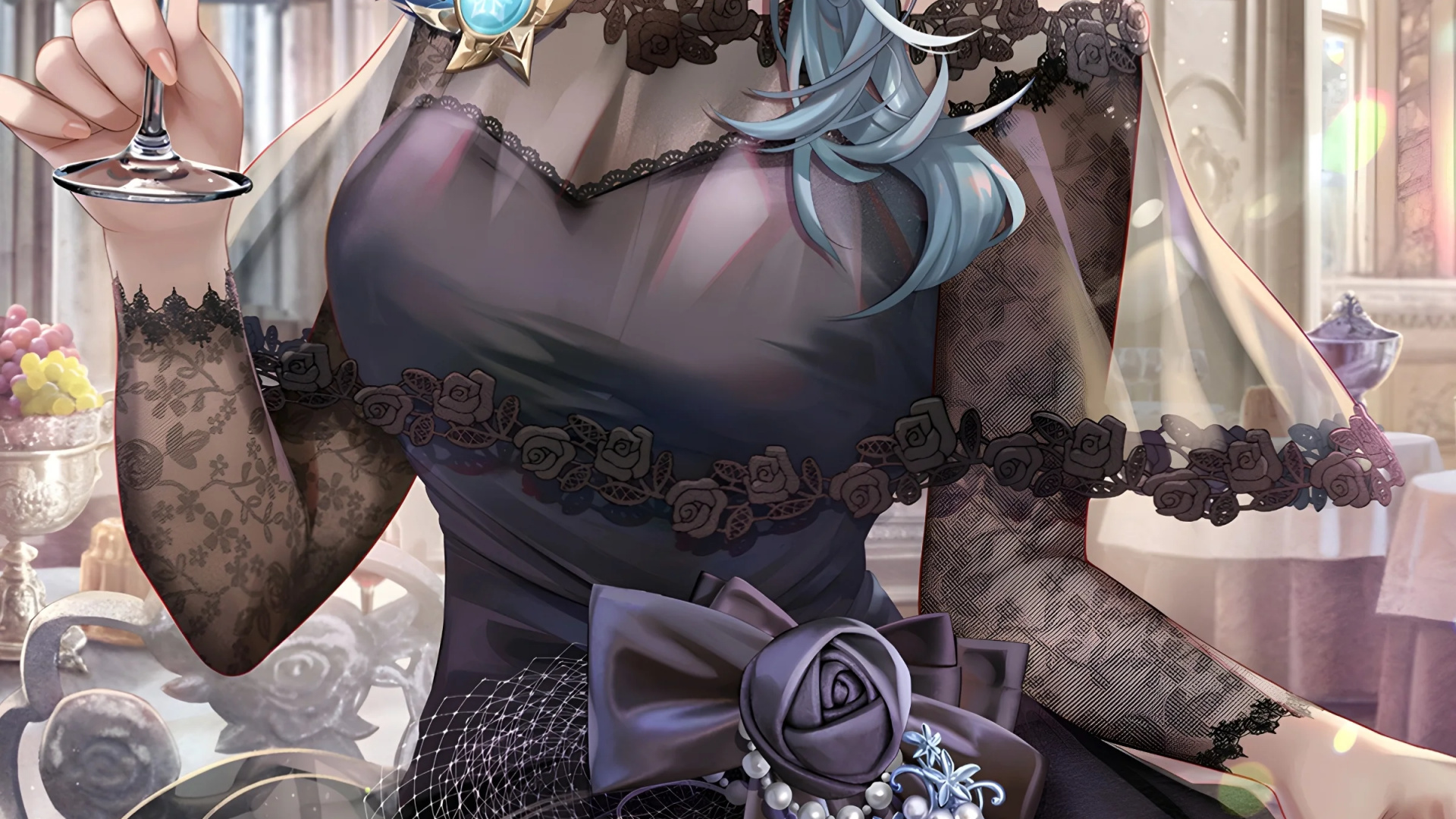 Обои аниме, соглашение EULA, волосы, голова, прическа в разрешении 1920x1080