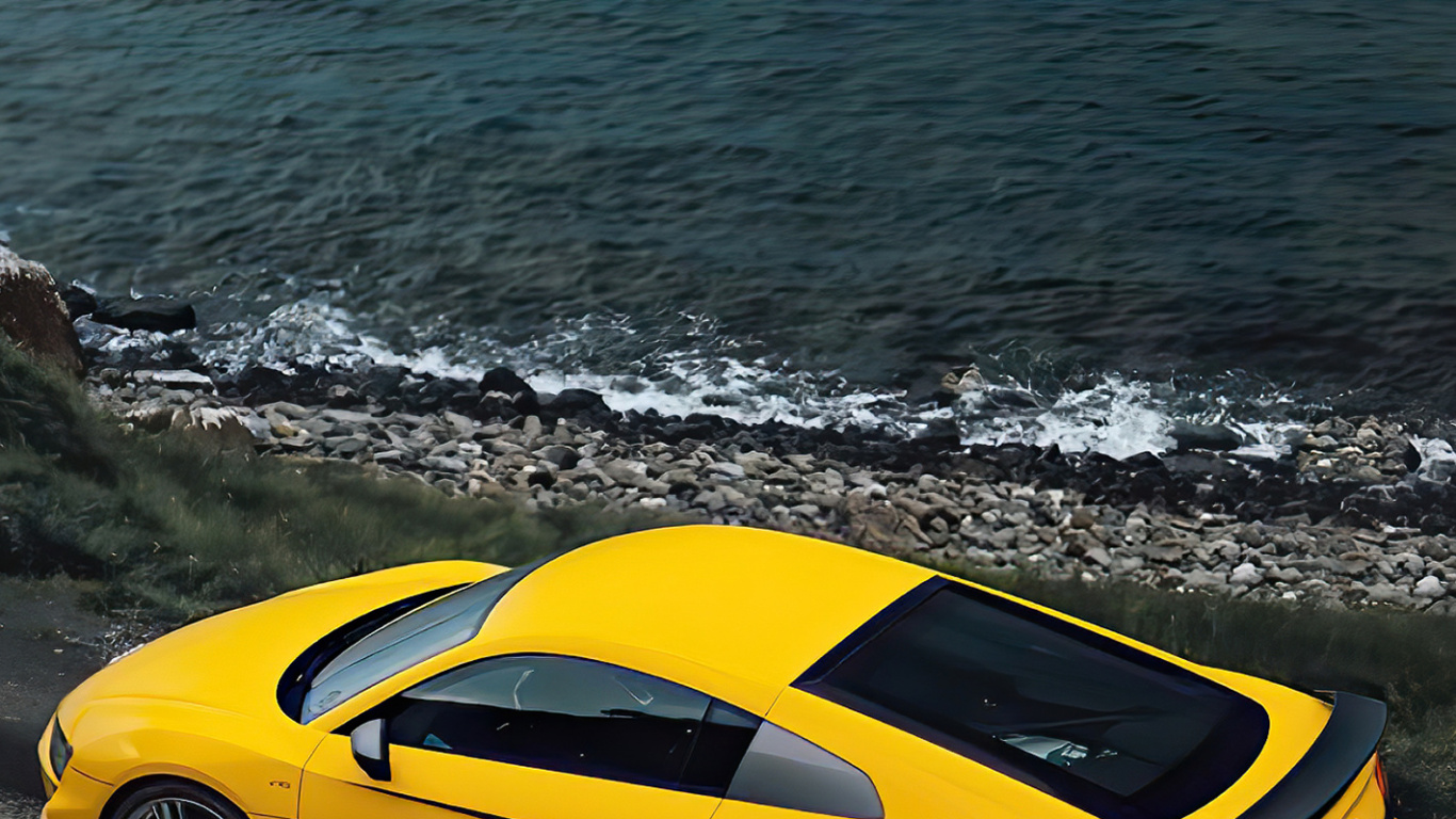 Обои Автомобильный, легковые автомобили, шина, колесо, вода в разрешении 1366x768