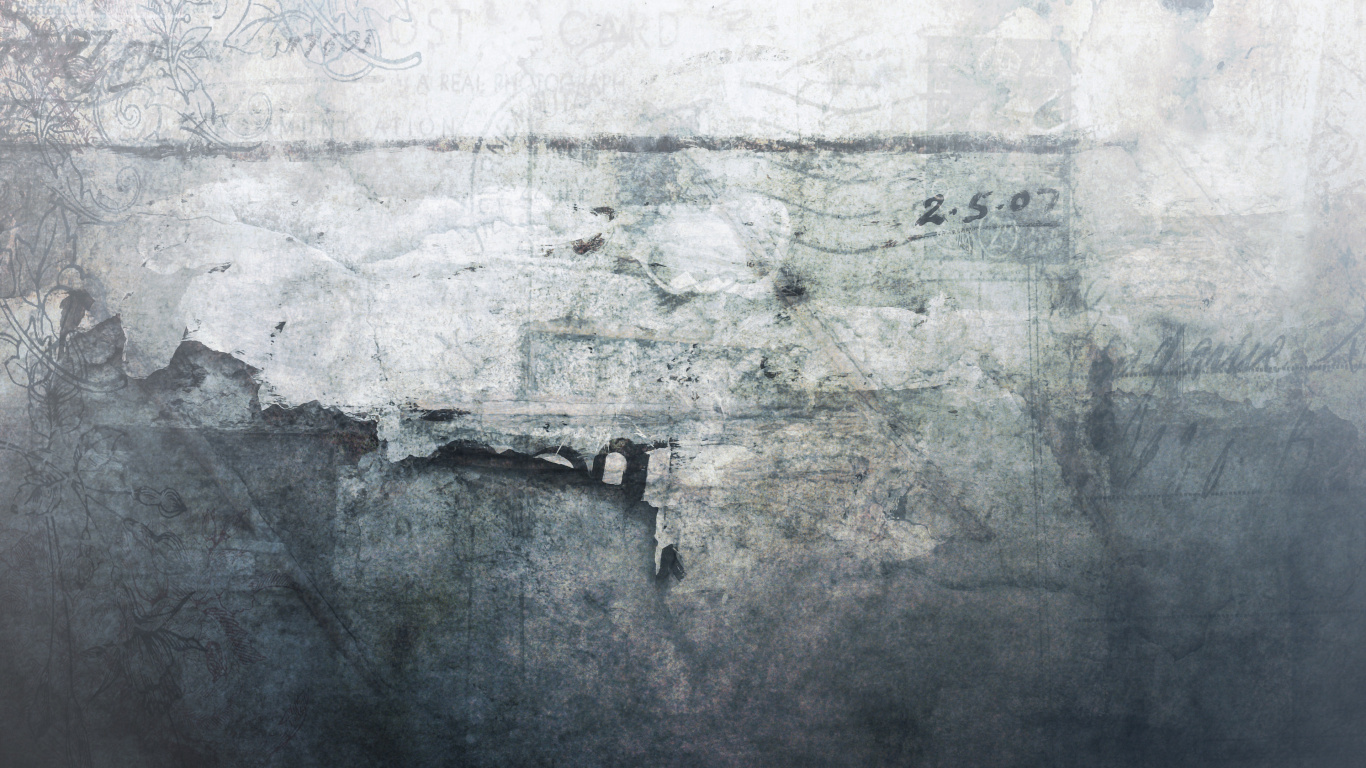 Обои гранж, живопись, визуальное искусство, небо в разрешении 1366x768