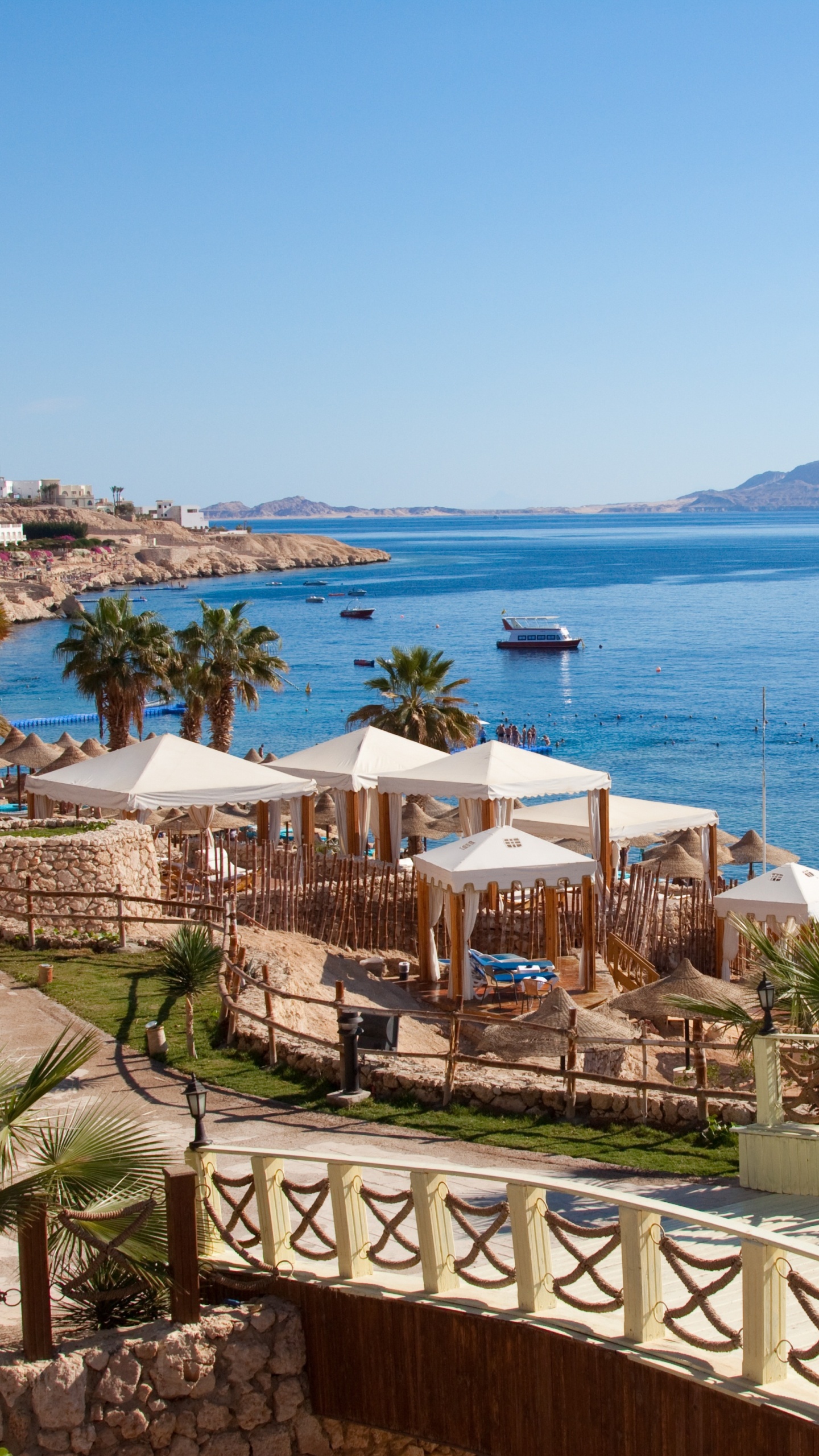 Обои Хургада, туризм, море, побережье, отпуск в разрешении 1440x2560