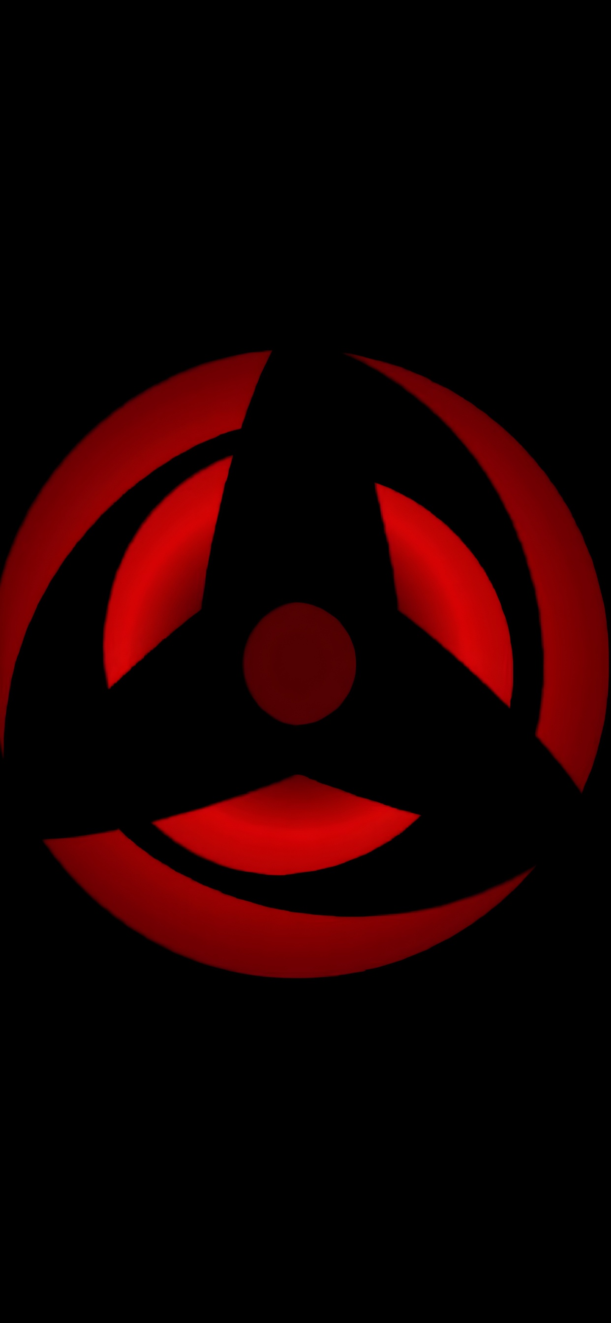 Обои Саске Учиха, Риннеган, улыбка, арт, Счастлив в разрешении 1242x2688