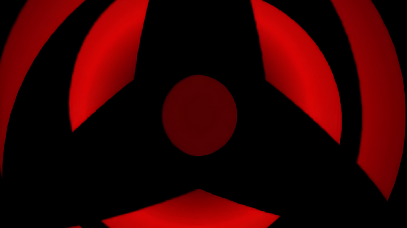 Обои Саске Учиха, Риннеган, улыбка, арт, Счастлив в разрешении 1366x768