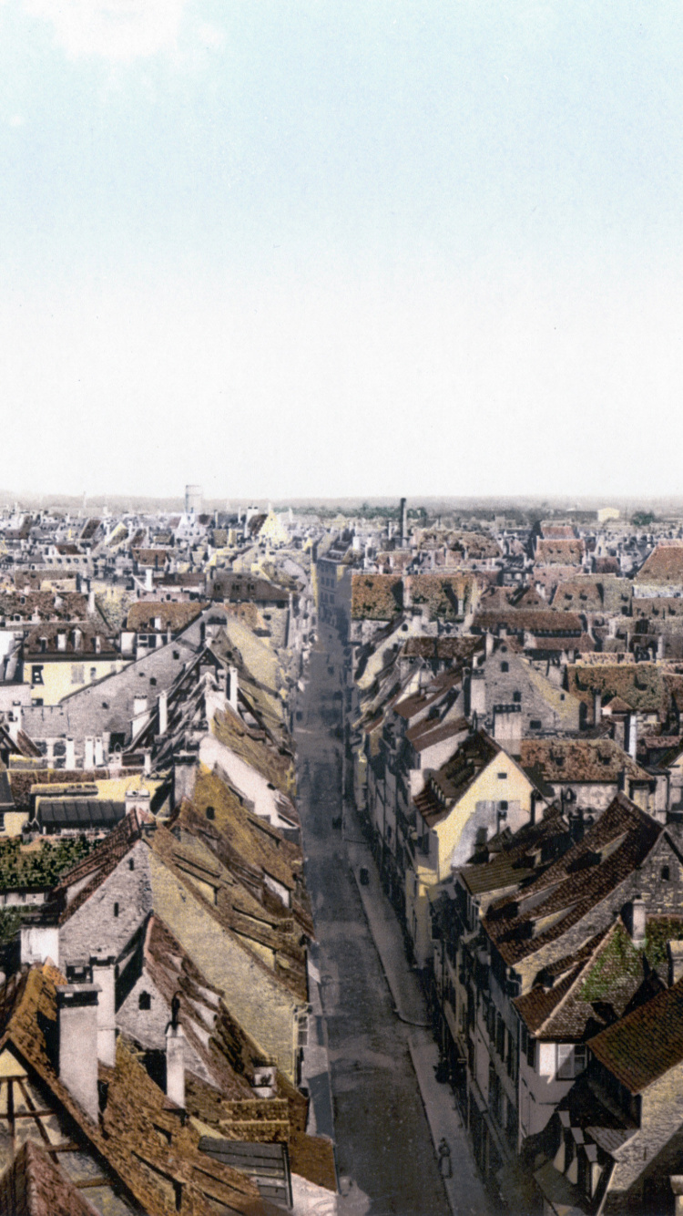 Обои Эльзас-Лотарингия, городской район, город, ориентир, городской пейзаж в разрешении 750x1334