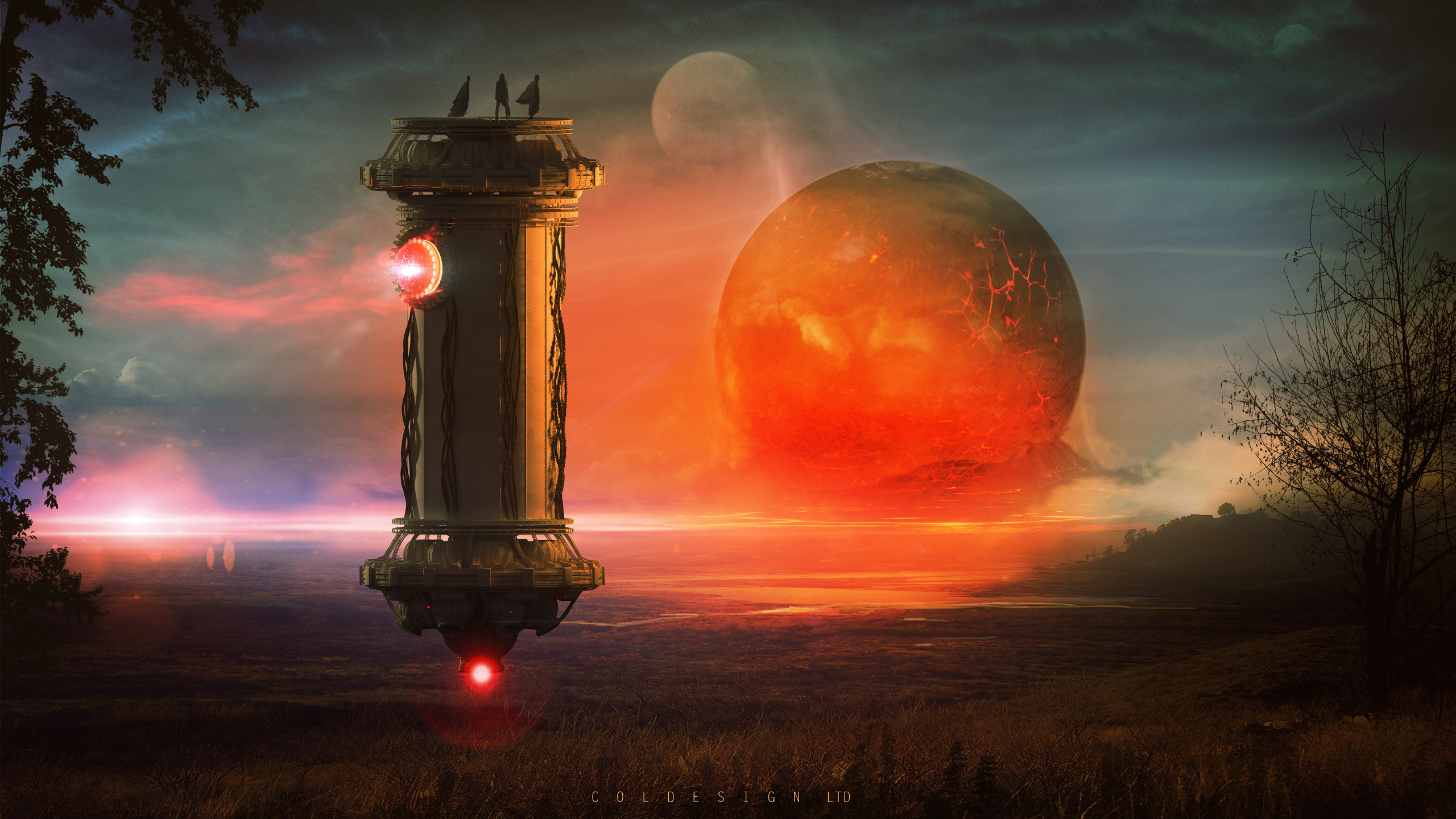 Обои атмосфера, свет, астрономический объект, солнечный свет, солнце в разрешении 2560x1440