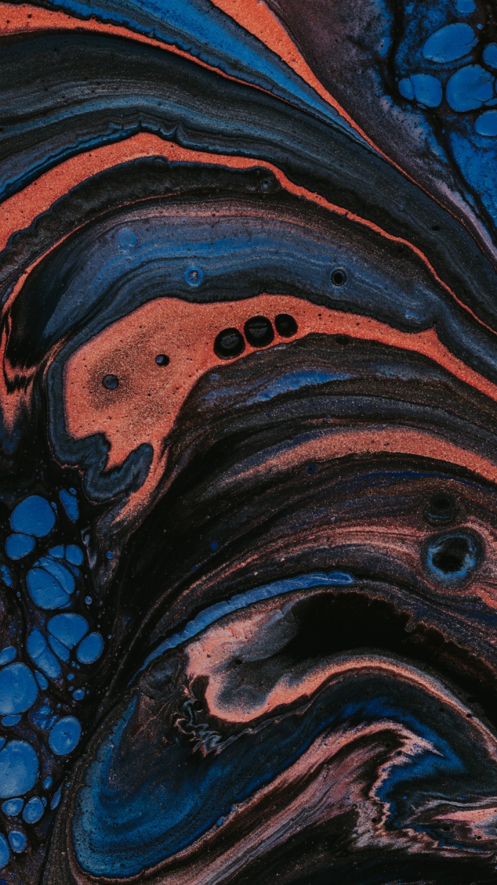 Обои живопись, визуальное искусство, акриловая краска, глаз, лазурный в разрешении 720x1280