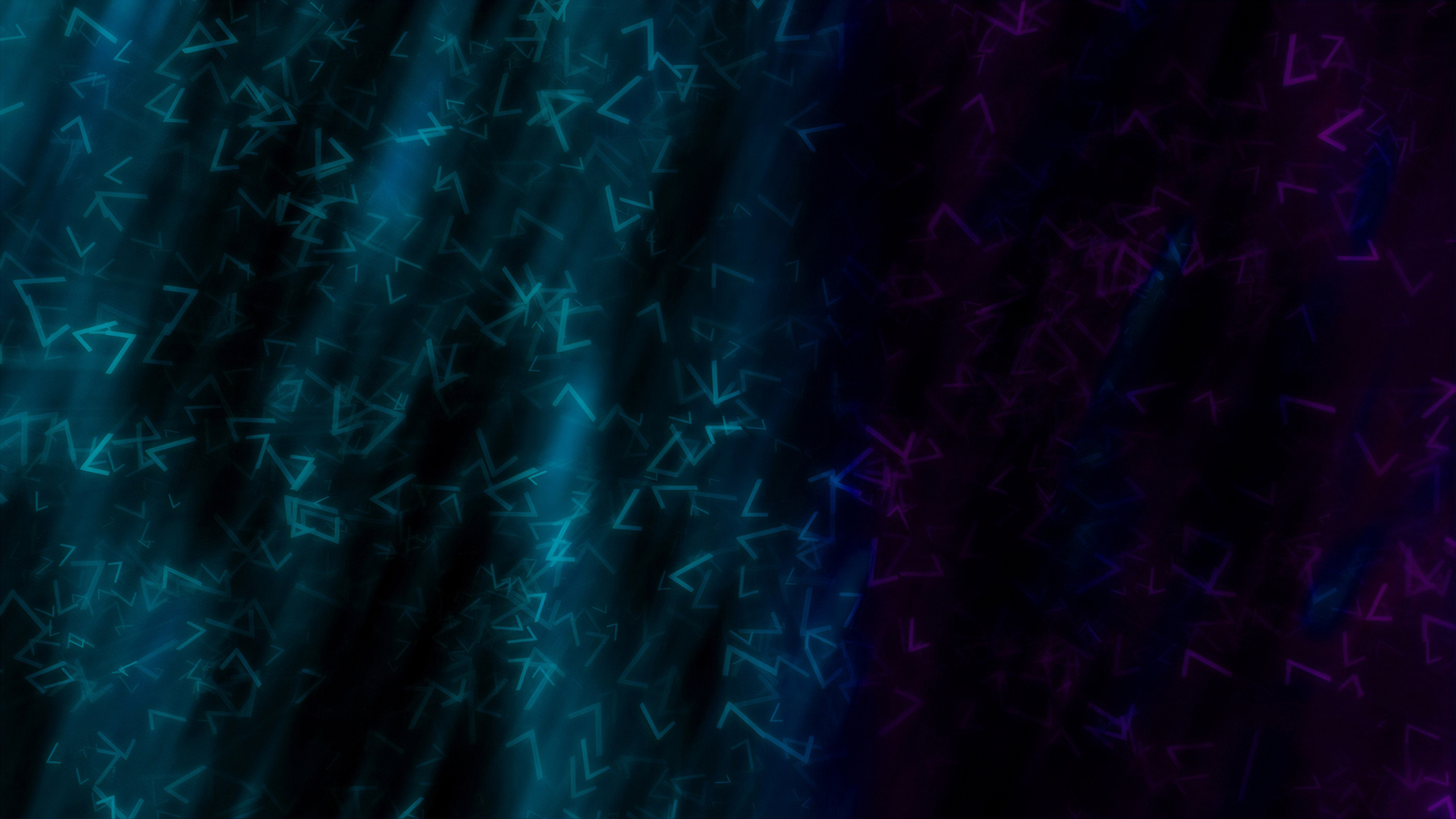 Обои windows 7, microsoft windows, синий, черный, Фиолетовый в разрешении 2560x1440