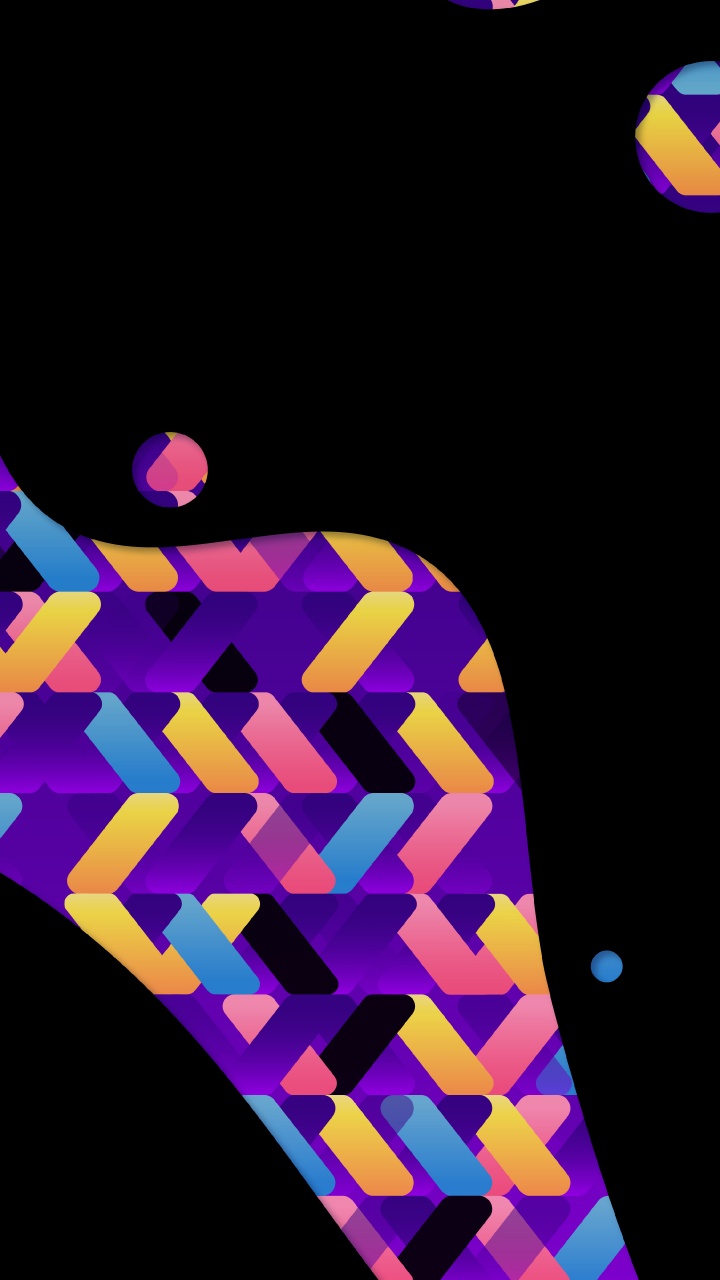 Обои треугольник, графический дизайн, пурпур, Фиолетовый, Визуальный эффект освещения в разрешении 720x1280