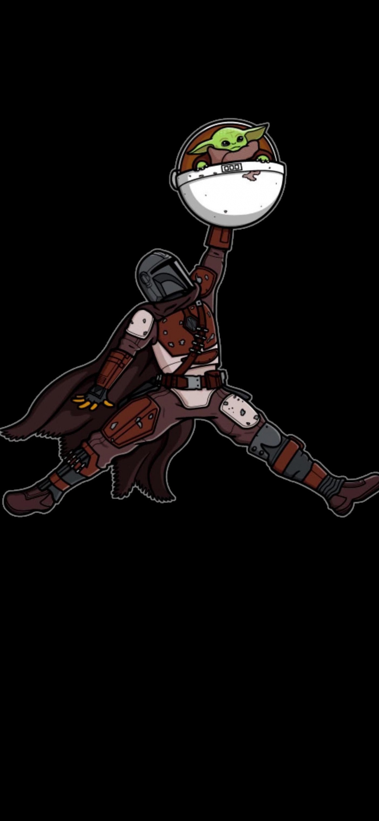 Обои струнный инструмент, Грогу, футболка, йода, кеды в разрешении 1242x2688