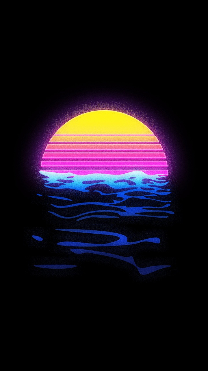 Обои Киберпанк, свет, пирекс, вода, автомобильное освещение в разрешении 720x1280