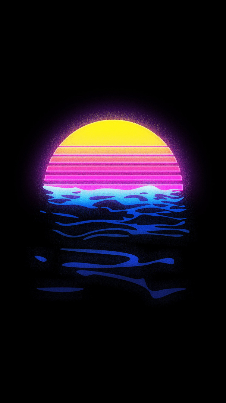 Обои Киберпанк, свет, пирекс, вода, автомобильное освещение в разрешении 750x1334