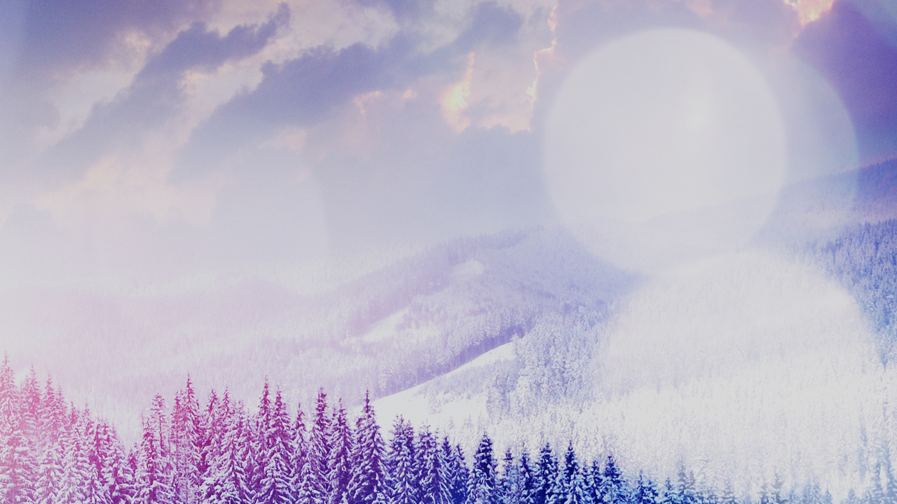 Обои облако, атмосфера, синий, природный ландшафт, растение в разрешении 1280x720