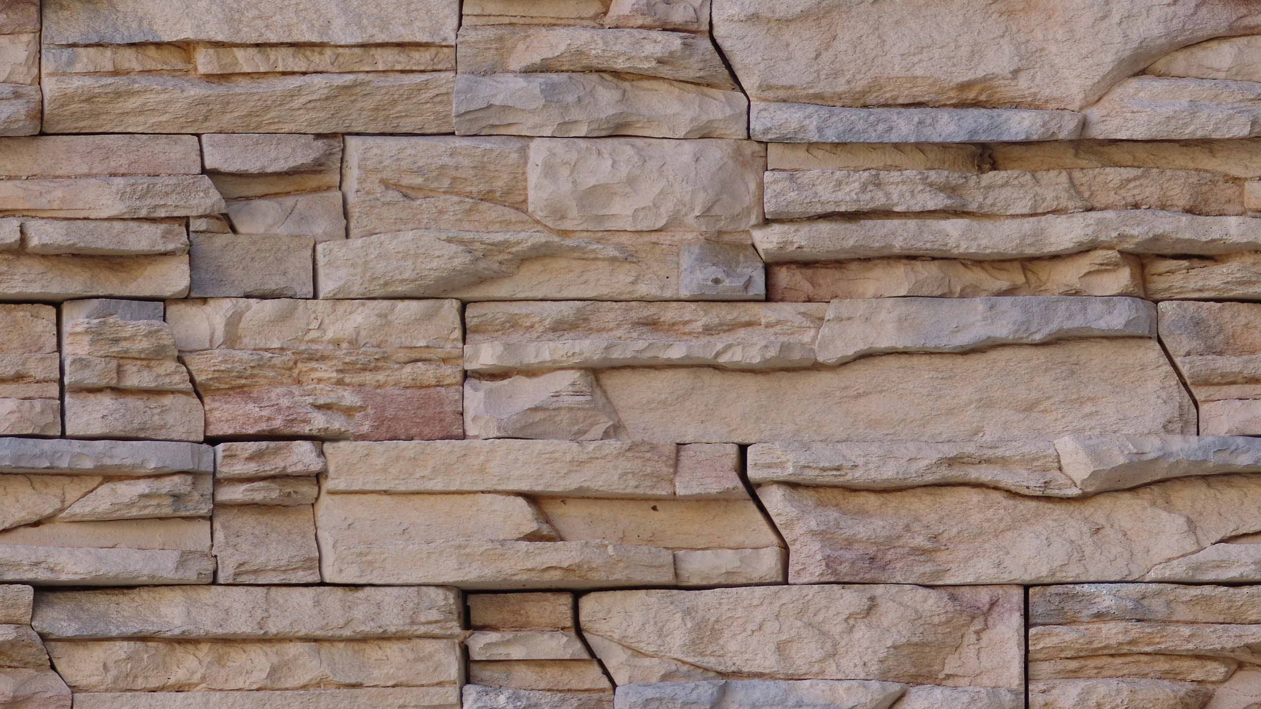 Обои каменная стена, кирпич, камень, кирпичная кладка, стена в разрешении 2560x1440
