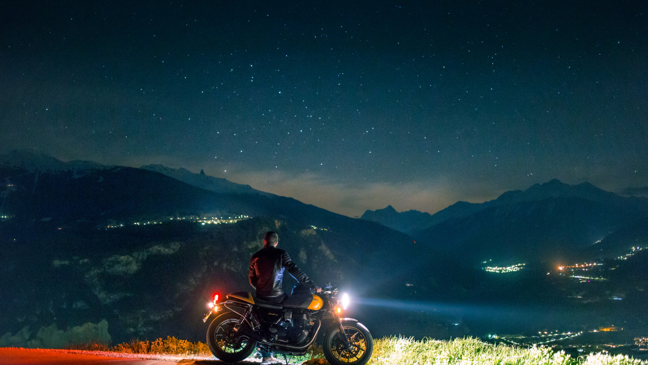 Обои туристический мотоцикл, мотоцикл, мотоциклетный туризм, крейсер, Харлей Дэвидсон в разрешении 1280x720