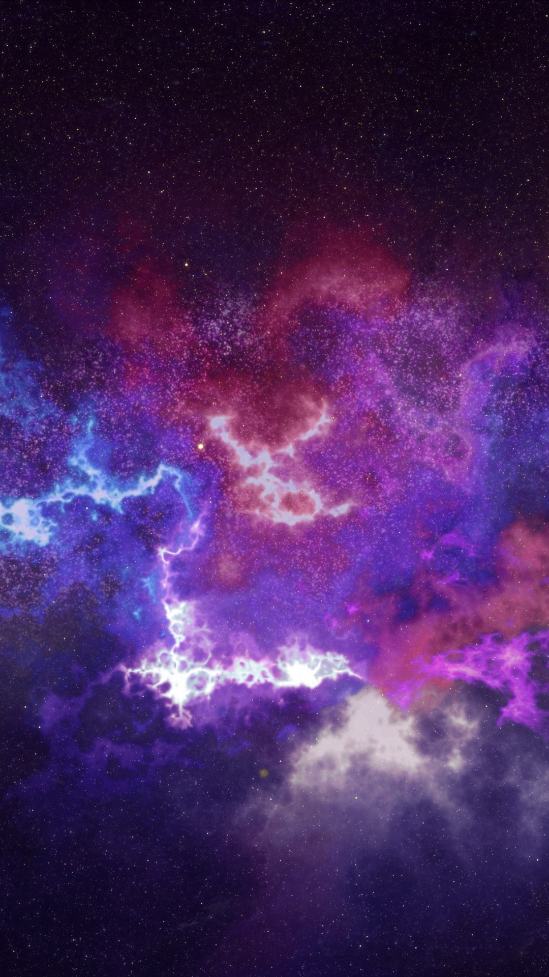 Обои Галактика, Астрономия, туманность, атмосфера, пурпур в разрешении 1080x1920