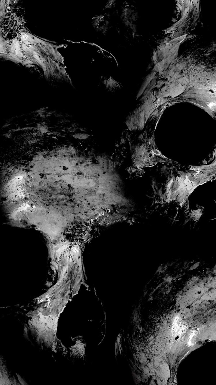 Обои черный, черный и белый, стиль, древесина, узор в разрешении 750x1334