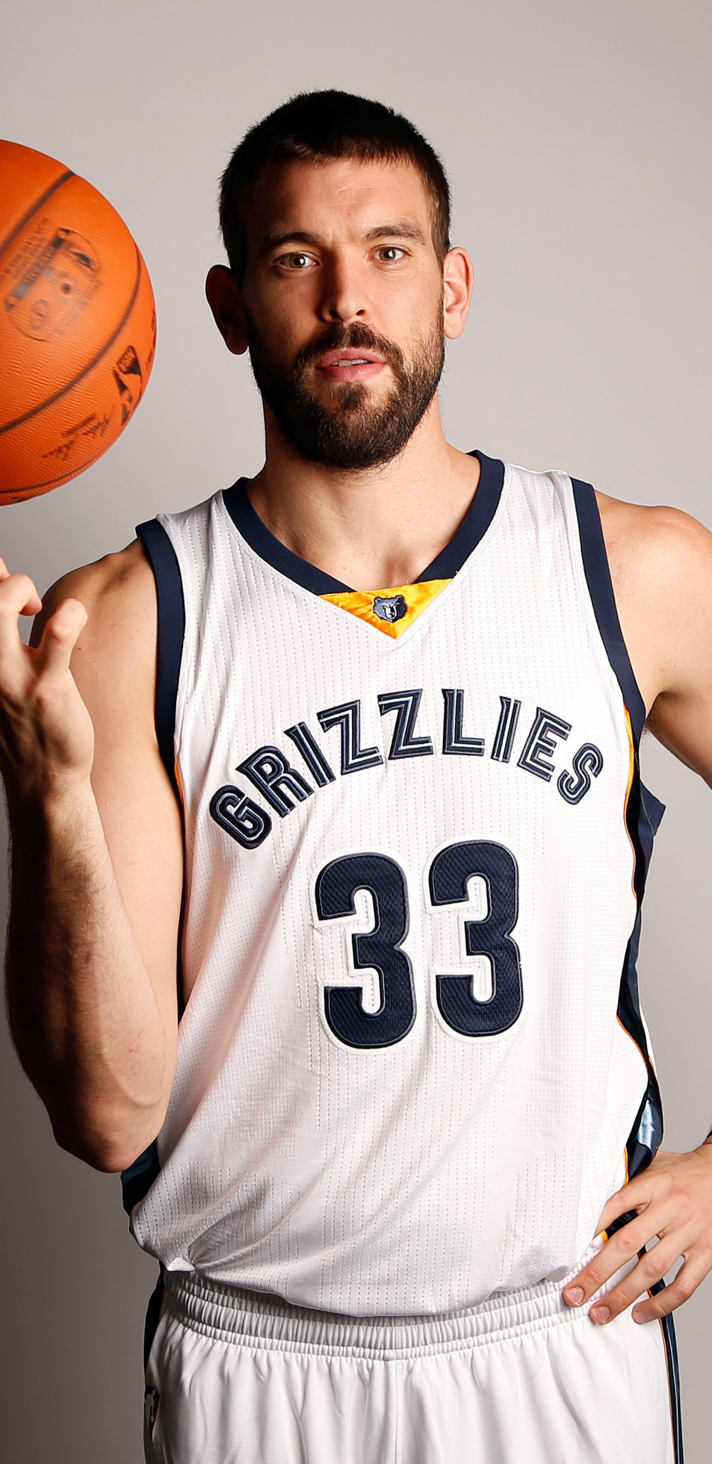 Обои Марк Газоль, Мемфис Гриззлис, NBA, Нью Йорк НИКС, Баскетбол в разрешении 1440x2960