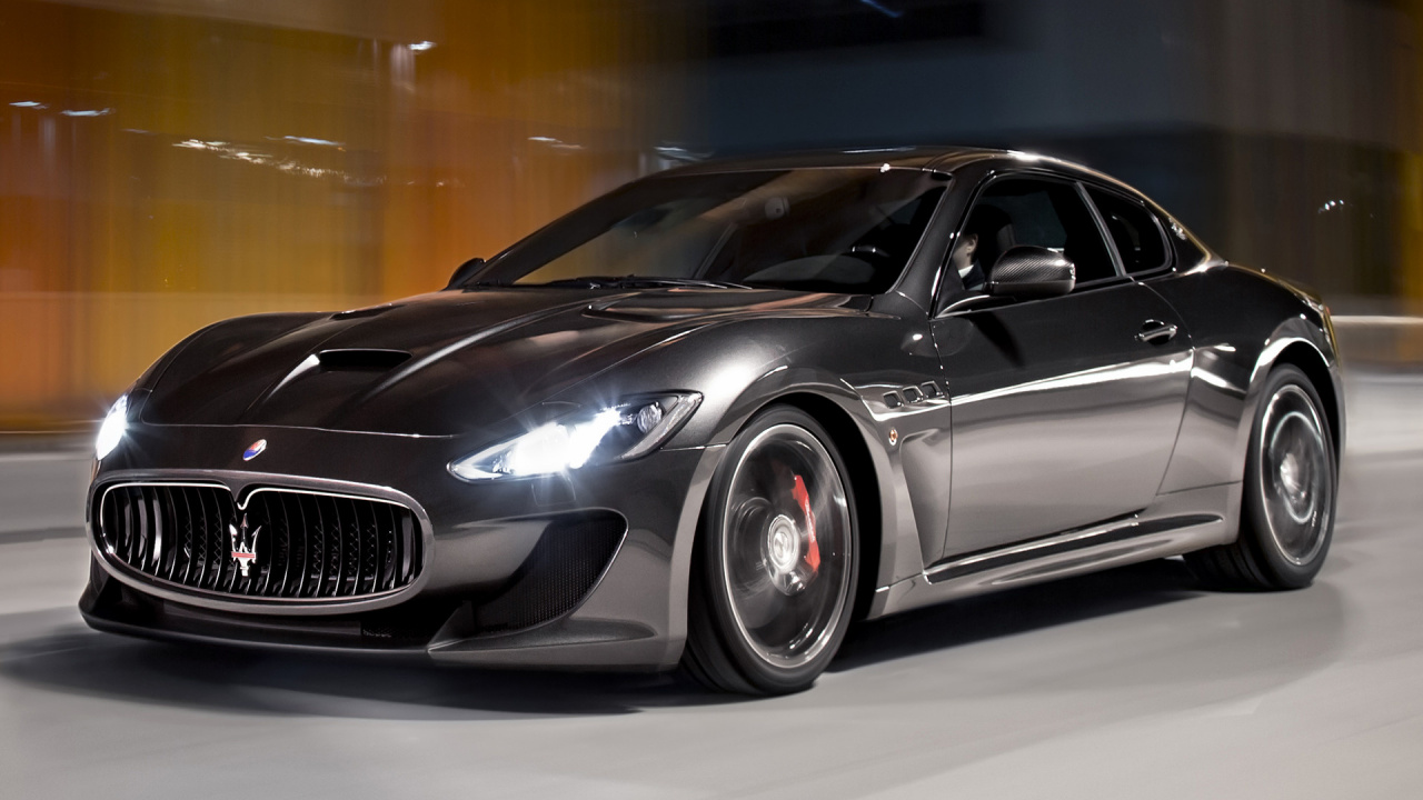 Обои Мазерати, спорткар, авто, maserati granturismo, суперкар в разрешении 1280x720