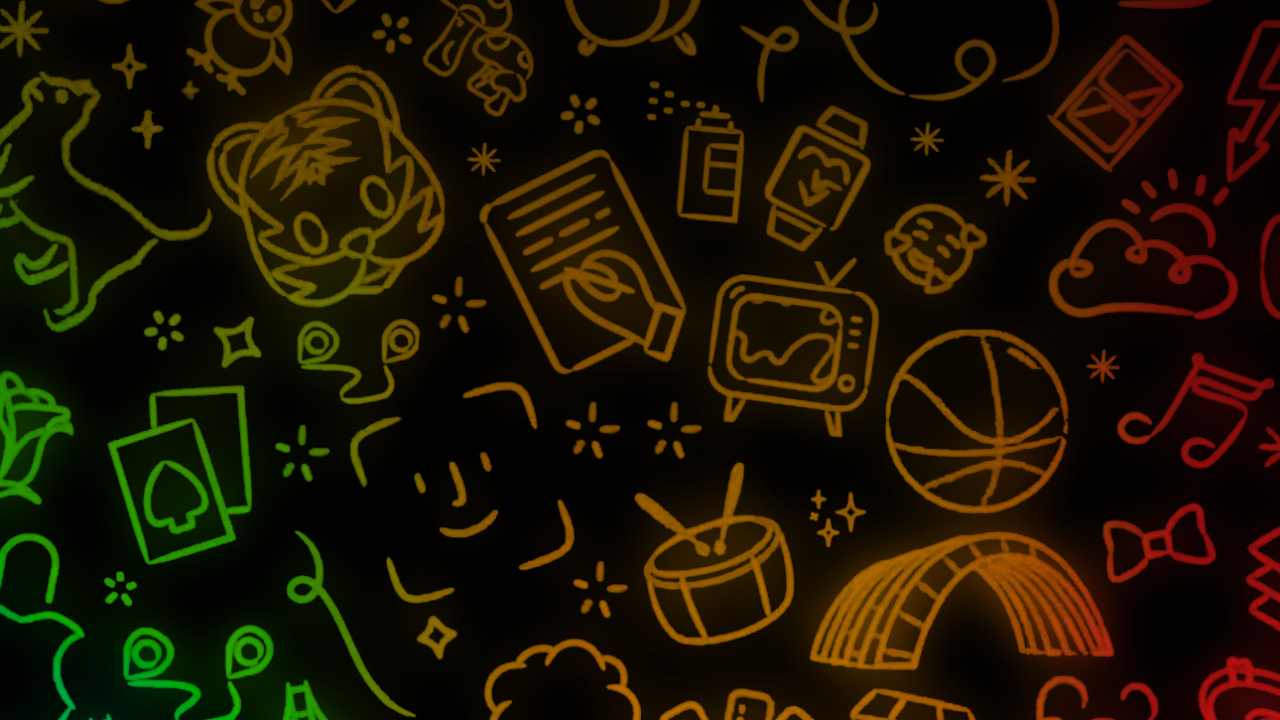 Обои яблоко, apple, ios, узор, арт в разрешении 1280x720