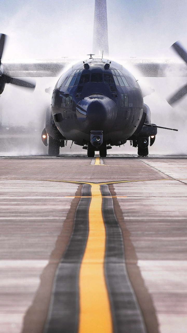 Обои самолеты, военный самолет, военно транспортный самолет, самолет, авиация в разрешении 720x1280