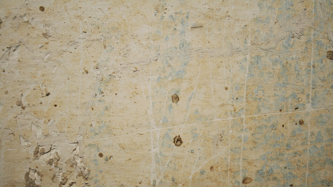 Обои стена, бетон, древесина, текстура, краска в разрешении 1366x768