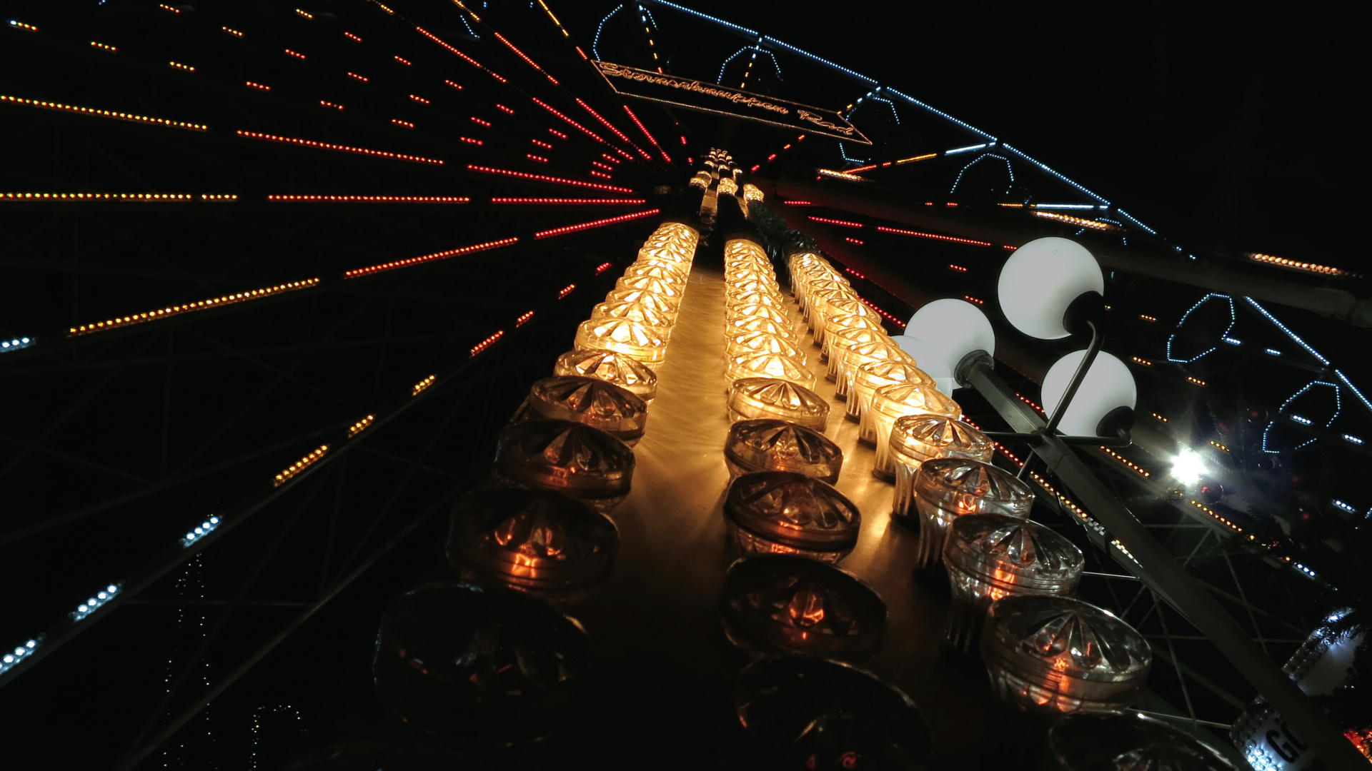 Обои свет, ночь, достопримечательность, освещение, архитектура в разрешении 1920x1080