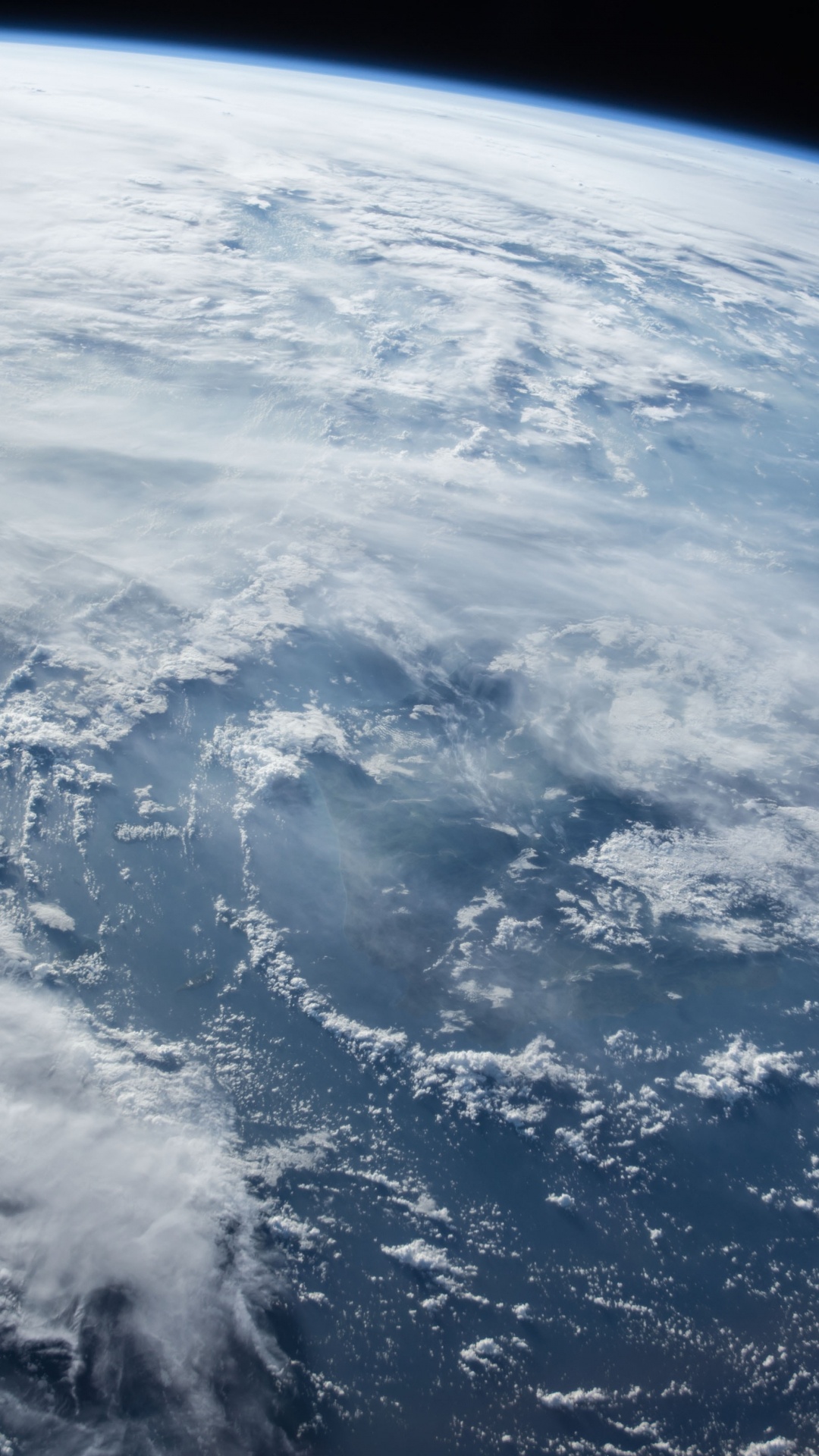 Обои космос со спутника, спутник, космос, космическая отрасль, космическая технология в разрешении 1080x1920