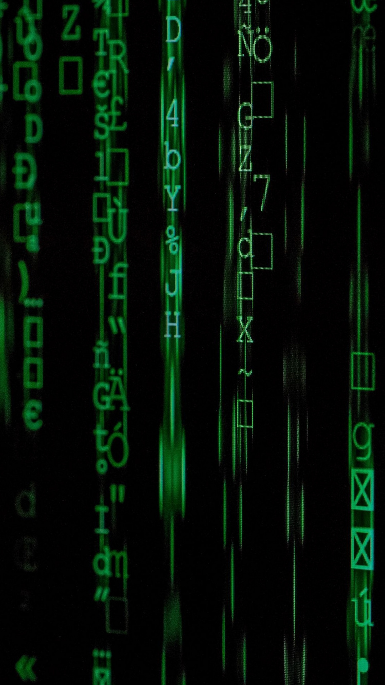 Обои зеленый, наземное растение, публикация, растение, узор в разрешении 750x1334