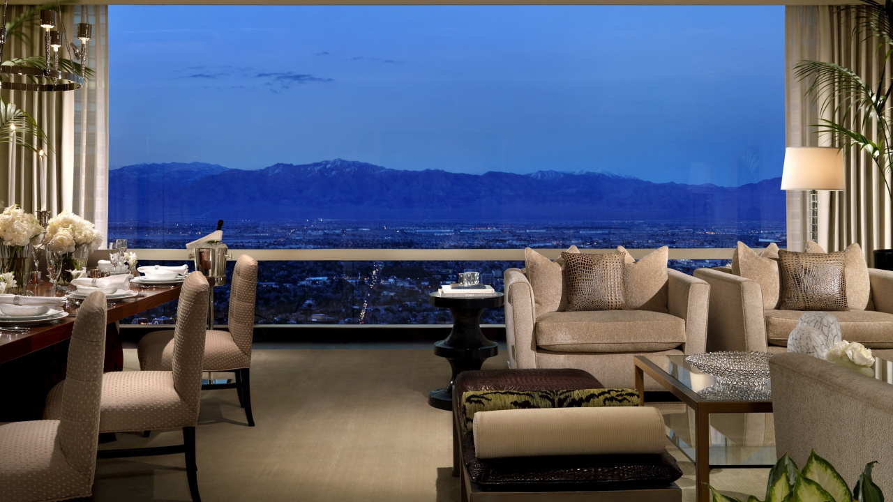 Обои комната, гостиная комната, свойство, дизайн интерьера, стена в разрешении 1280x720