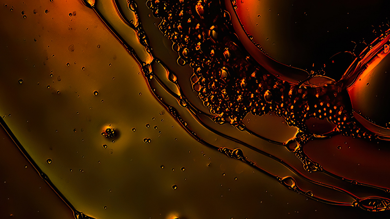 Обои атмосфера, вода, жидкий, Янтарь, жидкость в разрешении 1280x720