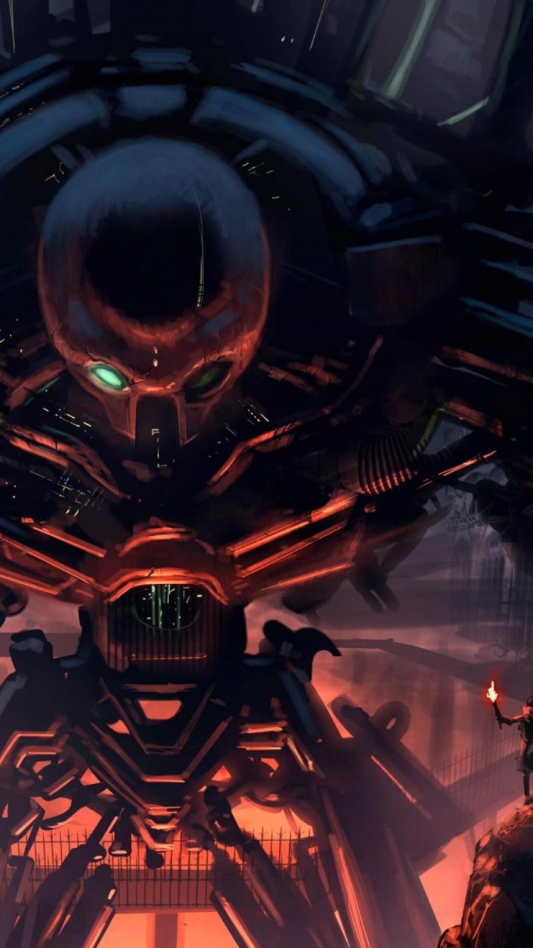 Обои компьютерная игра, космос, пространство, cg работы, машины в разрешении 750x1334