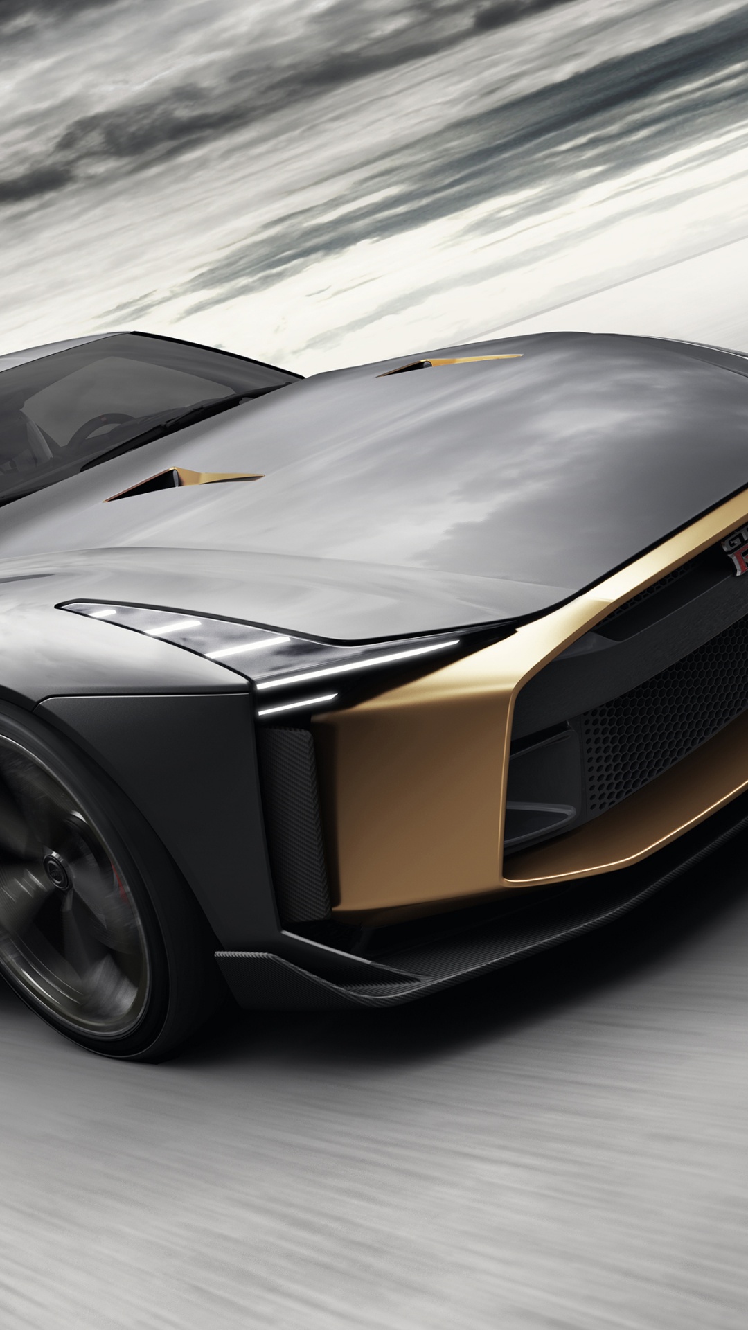 Обои Italdesign Джуджаро, Ниссан, авто, суперкар, спорткар в разрешении 1080x1920