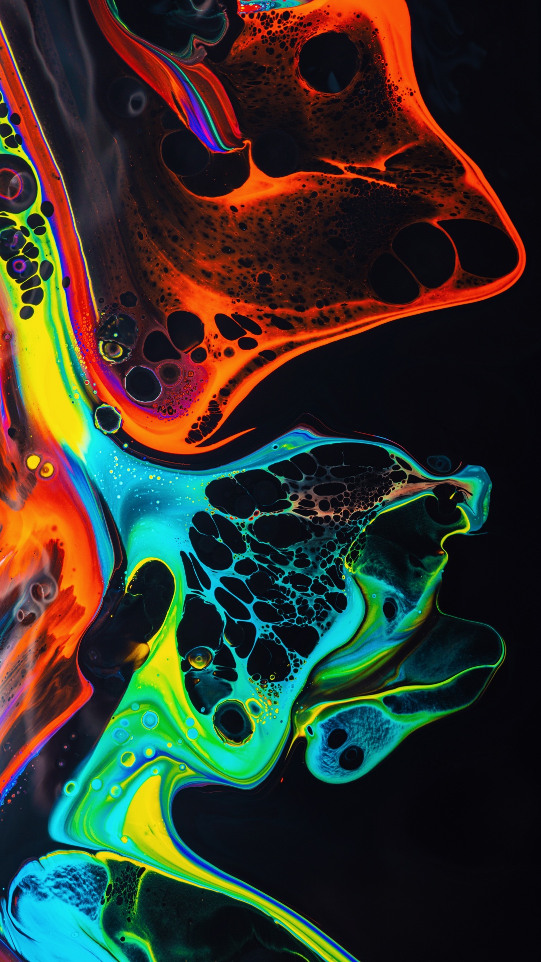 Обои арт, абстрактное искусство, дизайн, живопись, цифровое искусство в разрешении 1080x1920