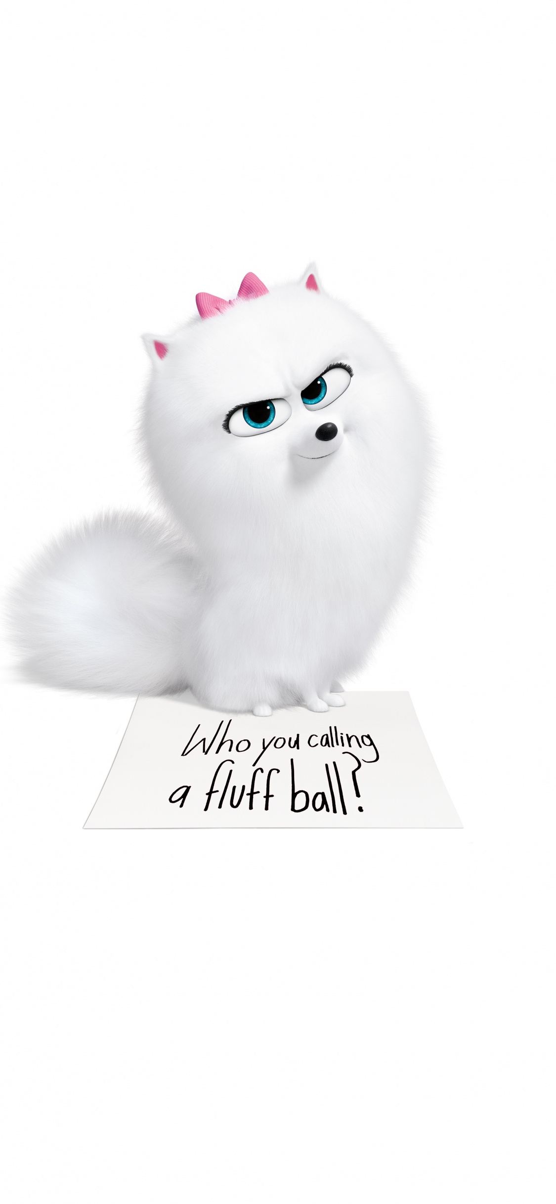 Обои графика, плюшевый мишка, белые, лого, медведь в разрешении 1125x2436