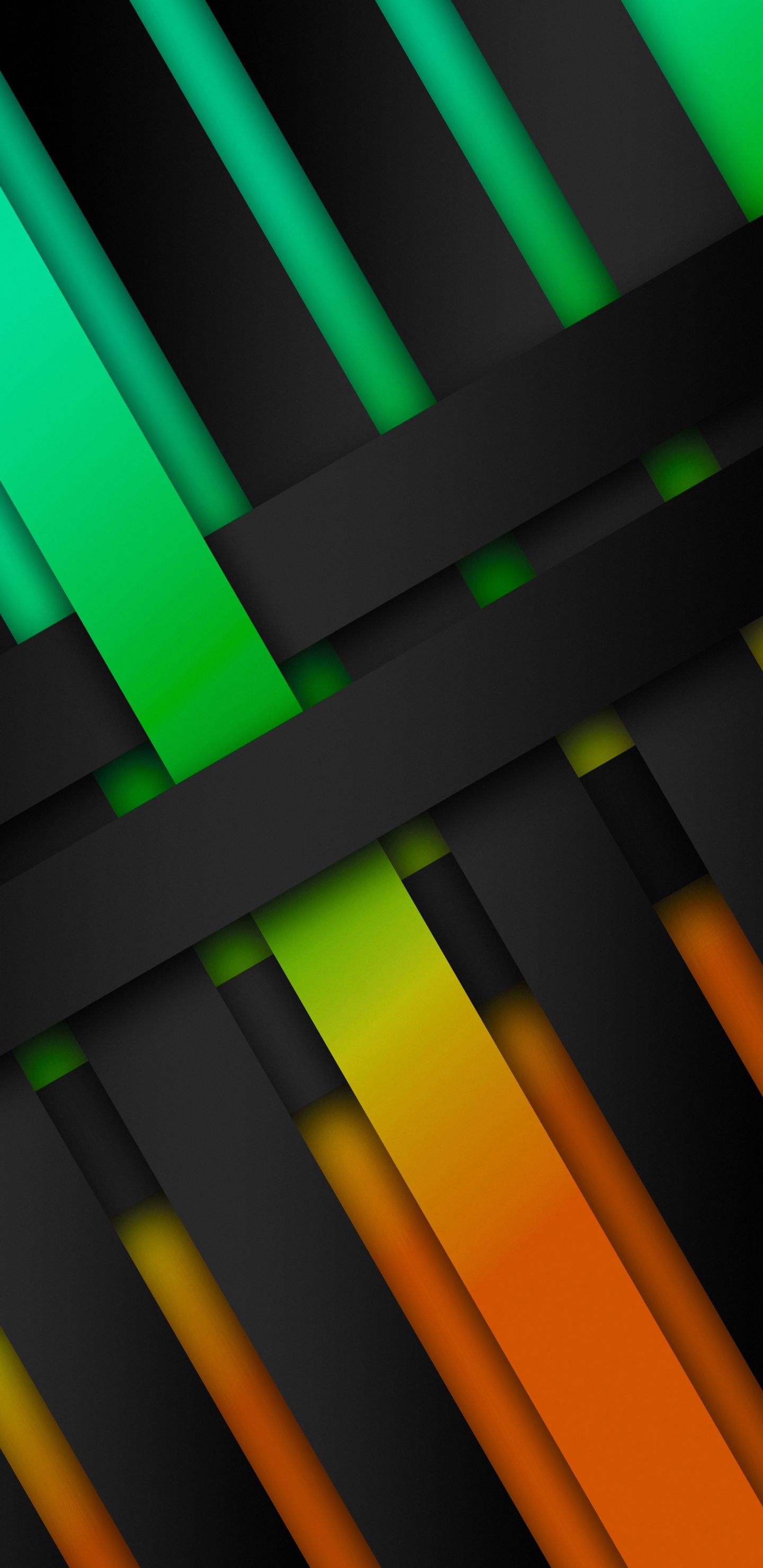 Обои свет, графический дизайн, дизайн, красочность, зеленый в разрешении 1440x2960