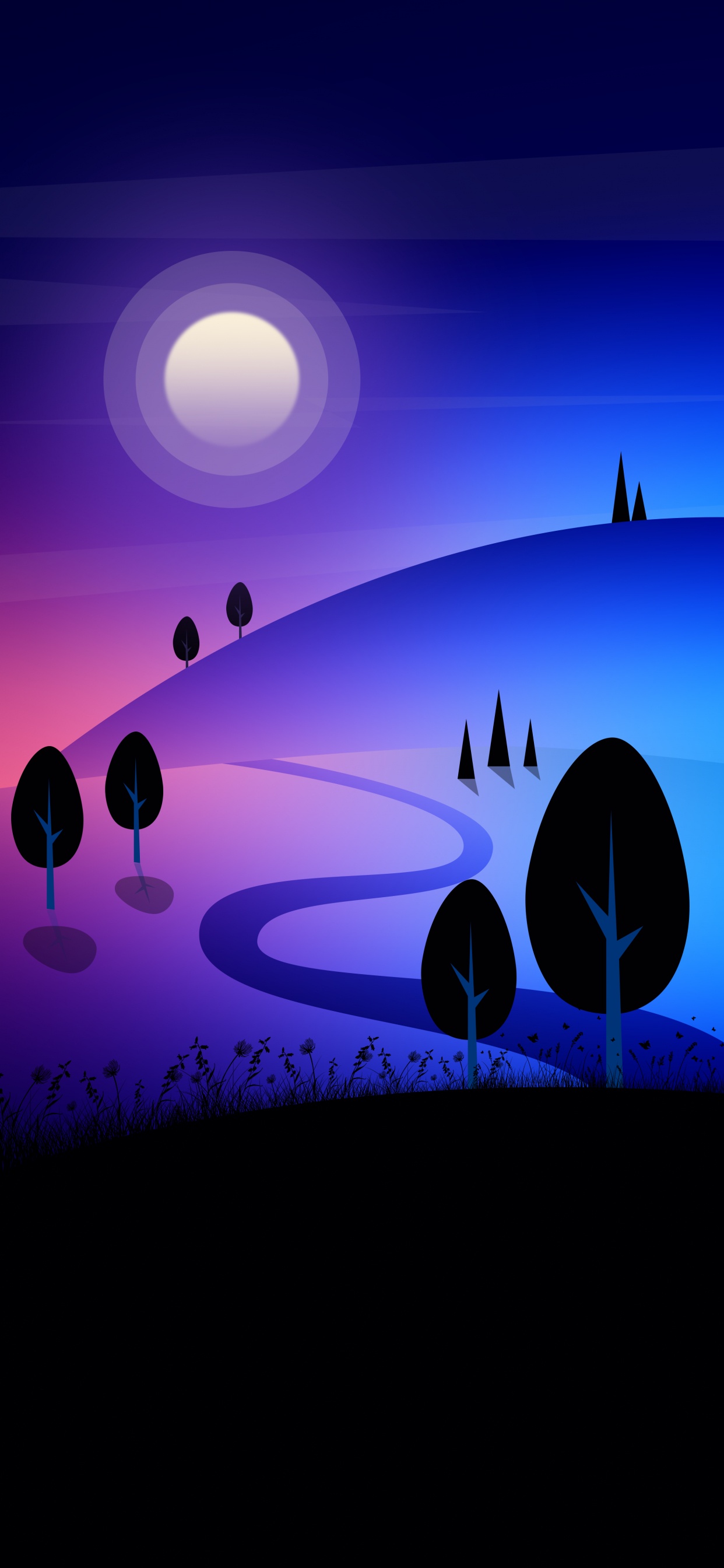 Обои вода, жидкий, природа, лазурный, арт в разрешении 1242x2688