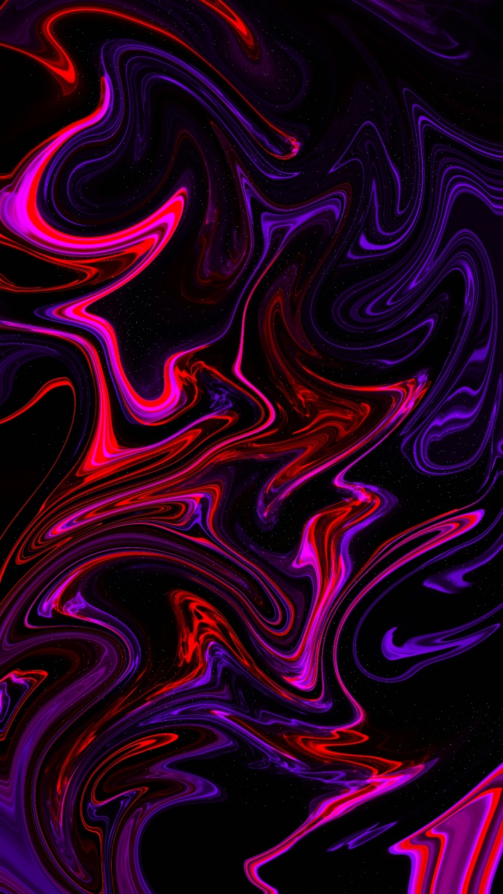 Обои фрактальное искусство, донома, ресторан, ночь, черный в разрешении 720x1280