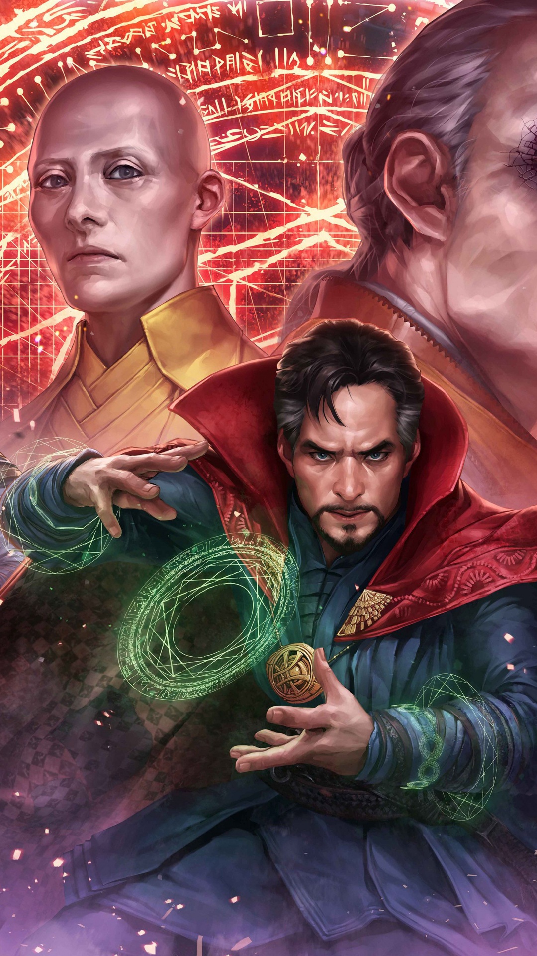 Обои Marvel Будущего Борьбе, Доктор Стрэндж, Клеа, супергерой, Древний в разрешении 1080x1920