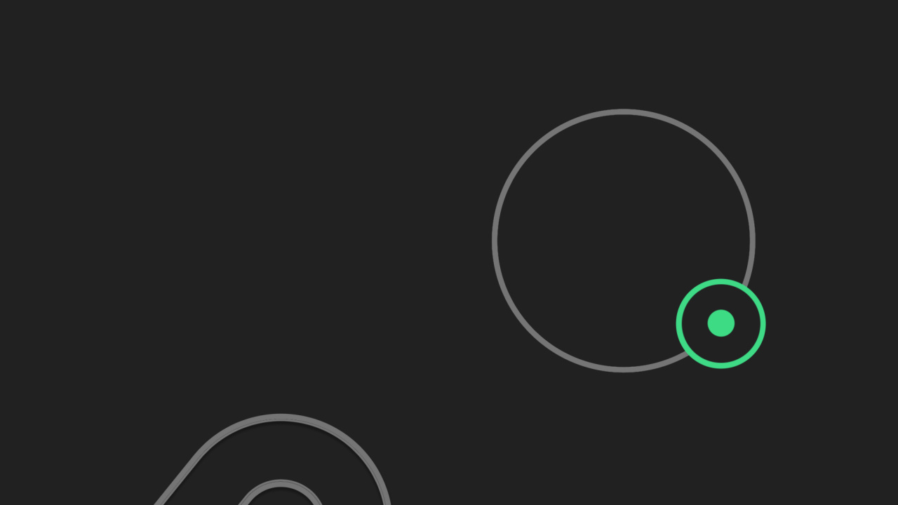 Обои Google, Google Pixel 4, круг, зеленый, текст в разрешении 1280x720