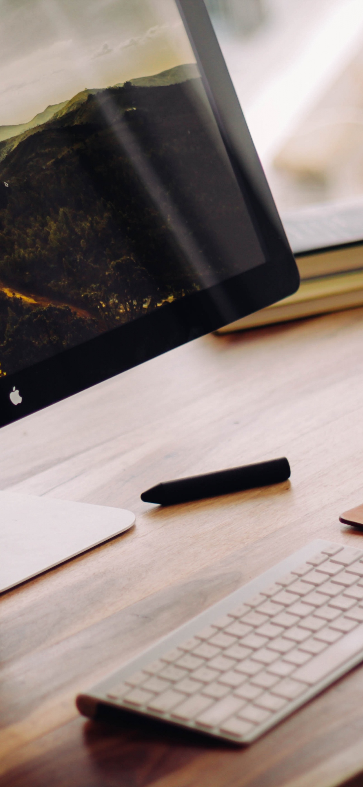 Обои рабочий стол, технологии, электронное устройство, iMac, яблоко в разрешении 1242x2688