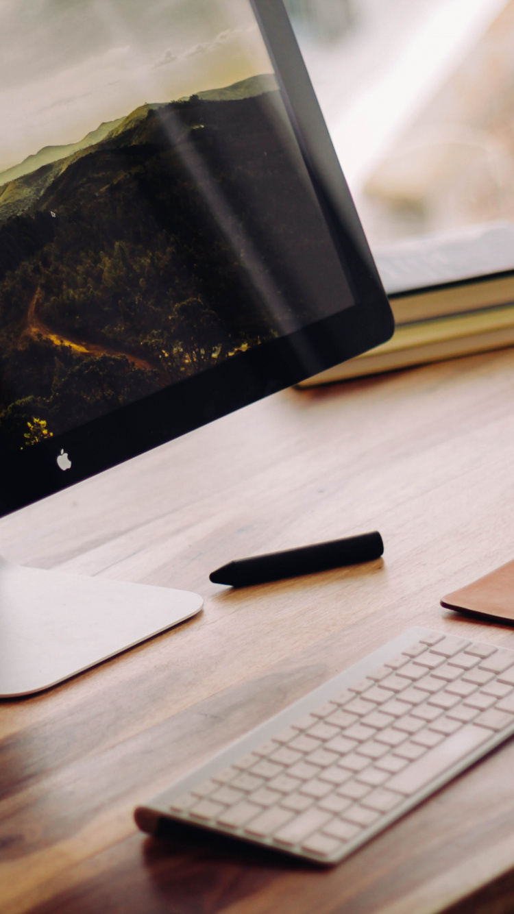 Обои рабочий стол, технологии, электронное устройство, iMac, яблоко в разрешении 750x1334